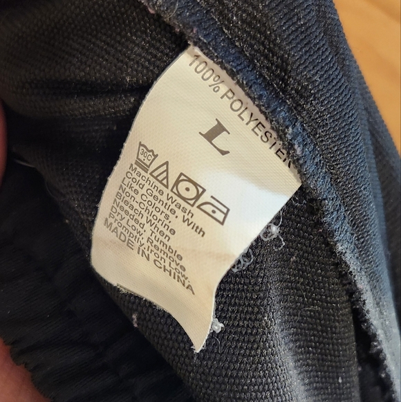 Hagrid's Pumpkin Farm Large Black Harry Potter Joggers with White Drawstring - Picture 8 of 8